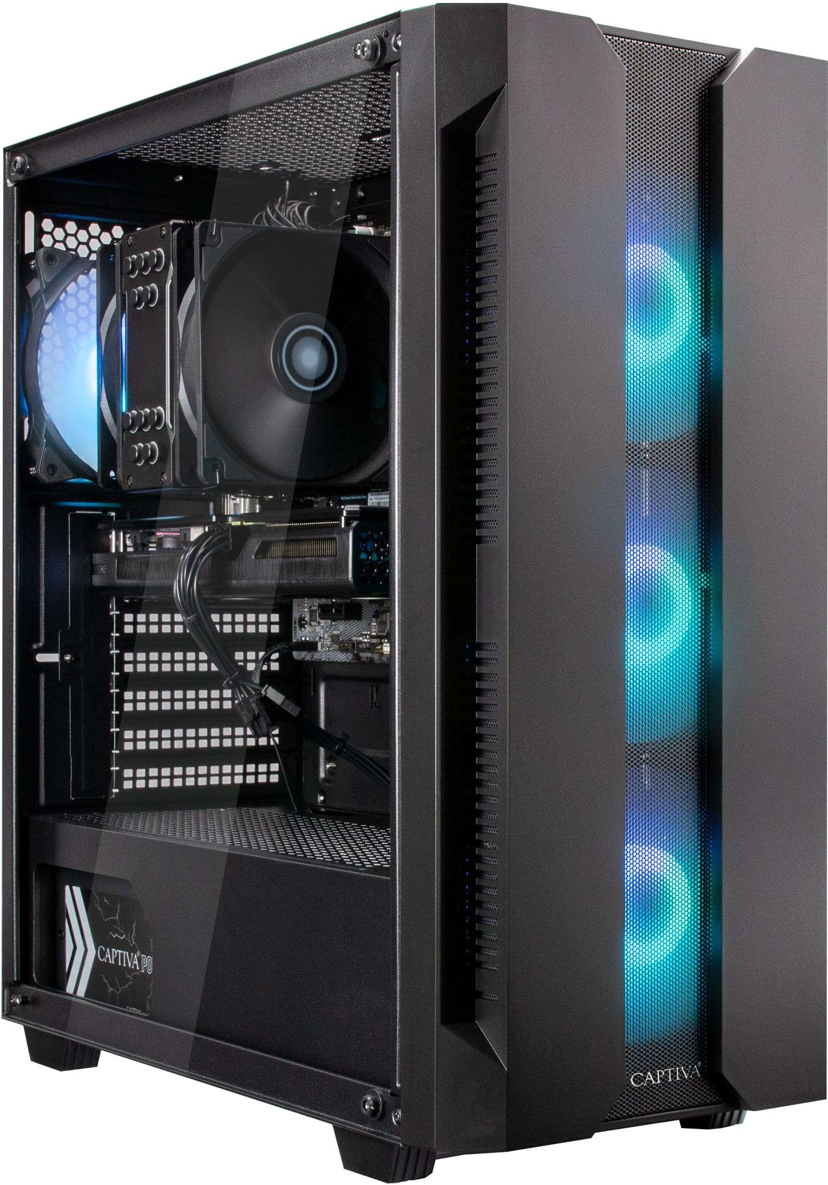 CAPTIVA Highend Gaming R80-057 AMD Ryzen 7 64 GB DDR5-SDRAM 2 TB SSD AMD Radeon RX 7800 XT (80057) von Captiva