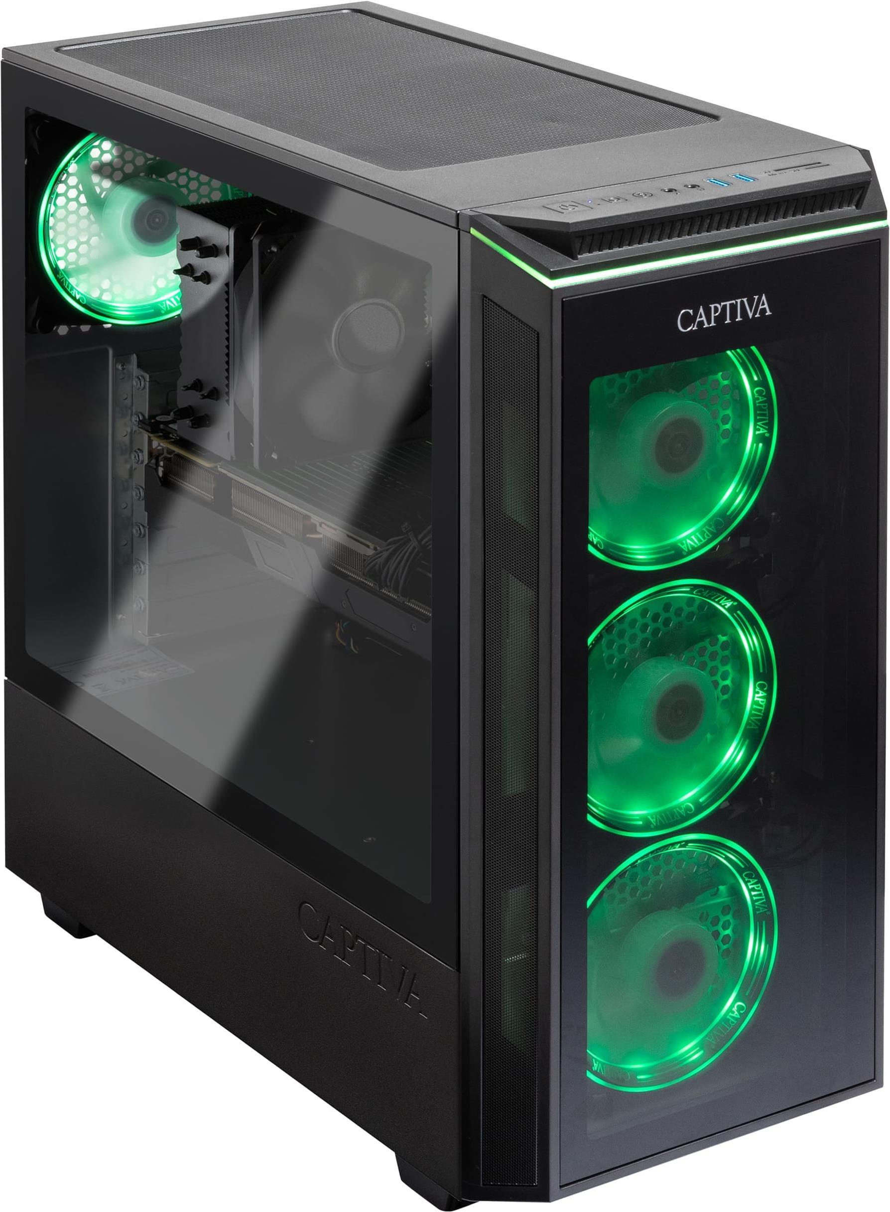 Captiva 70436 7600X Desktop AMD Ryzen 5 16 GB DDR5-SDRAM 1000 GB SSD PC Schwarz (70436) von Captiva