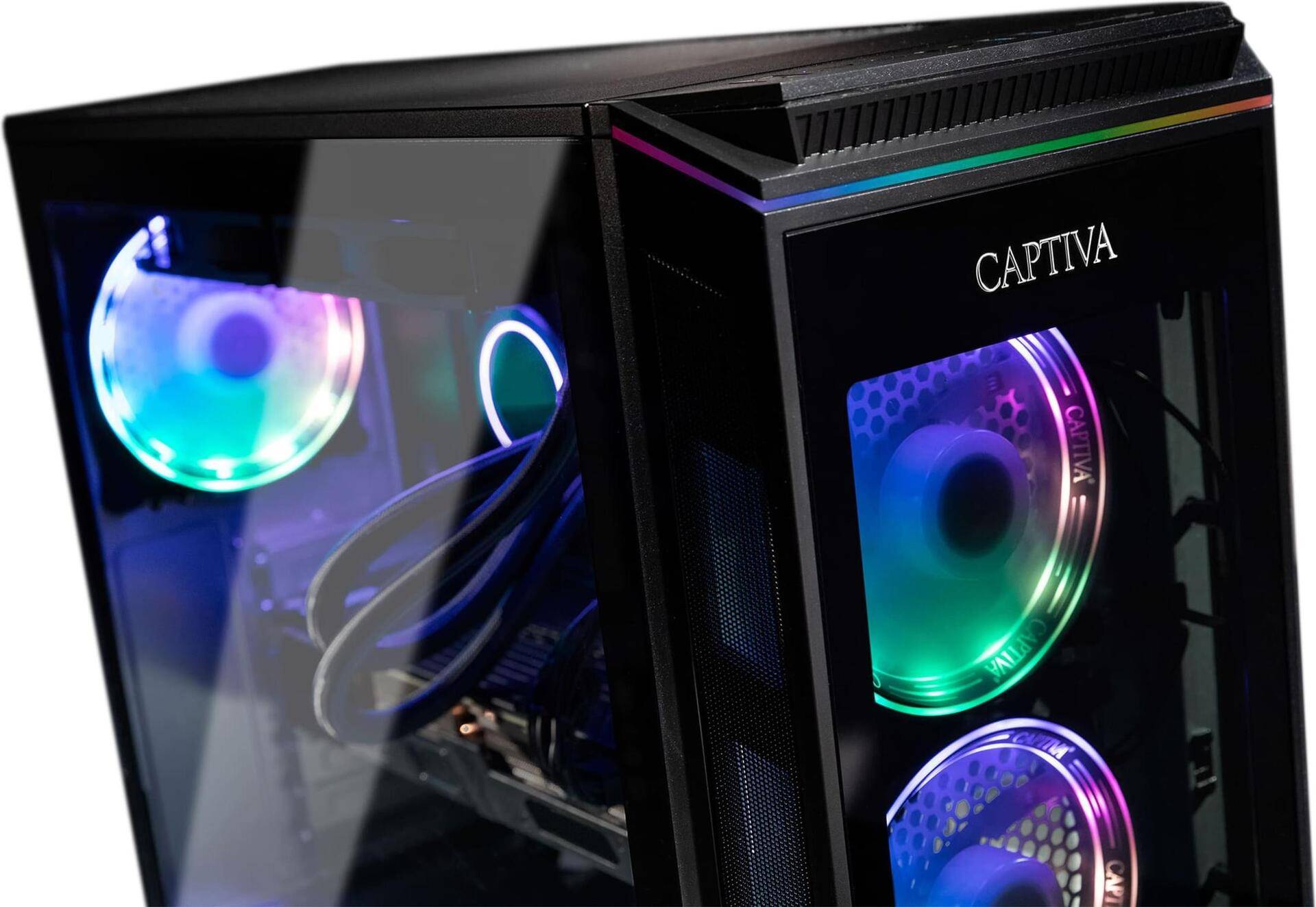 Captiva Advanced Gaming I65-359 Desktop Intel® Core i5 i5-12600KF 16 GB DDR4-SDRAM 500 GB SSD NVIDIA GeForce RTX 3060 Windows 11 Home PC Schwarz (65359) von Captiva