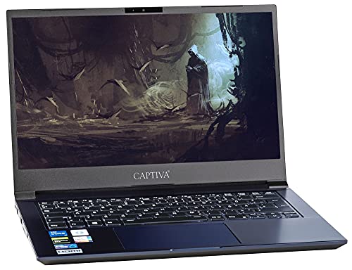 Captiva Advanced Gaming I68-392 Notebook | Intel Core i5 1135G7 | NVIDIA RTX 3050 4GB | 16GB DDR4 RAM | 1TB M.2 SSD | ohne HDD | 14" FHD | ohne Windows | Laptop | WLAN + Bluetooth von Captiva