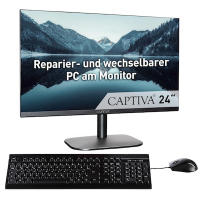 Captiva All-In-One Power Starter I85-114 Core Ultra 7 155H 24"LED 32GB/1TB SSD Win 11 Pro Captiva All-In-One Power Starter I85-114 Core Ultra 7 155H 24"LED 32GB/1TB SSD Win 11 Pro von Captiva
