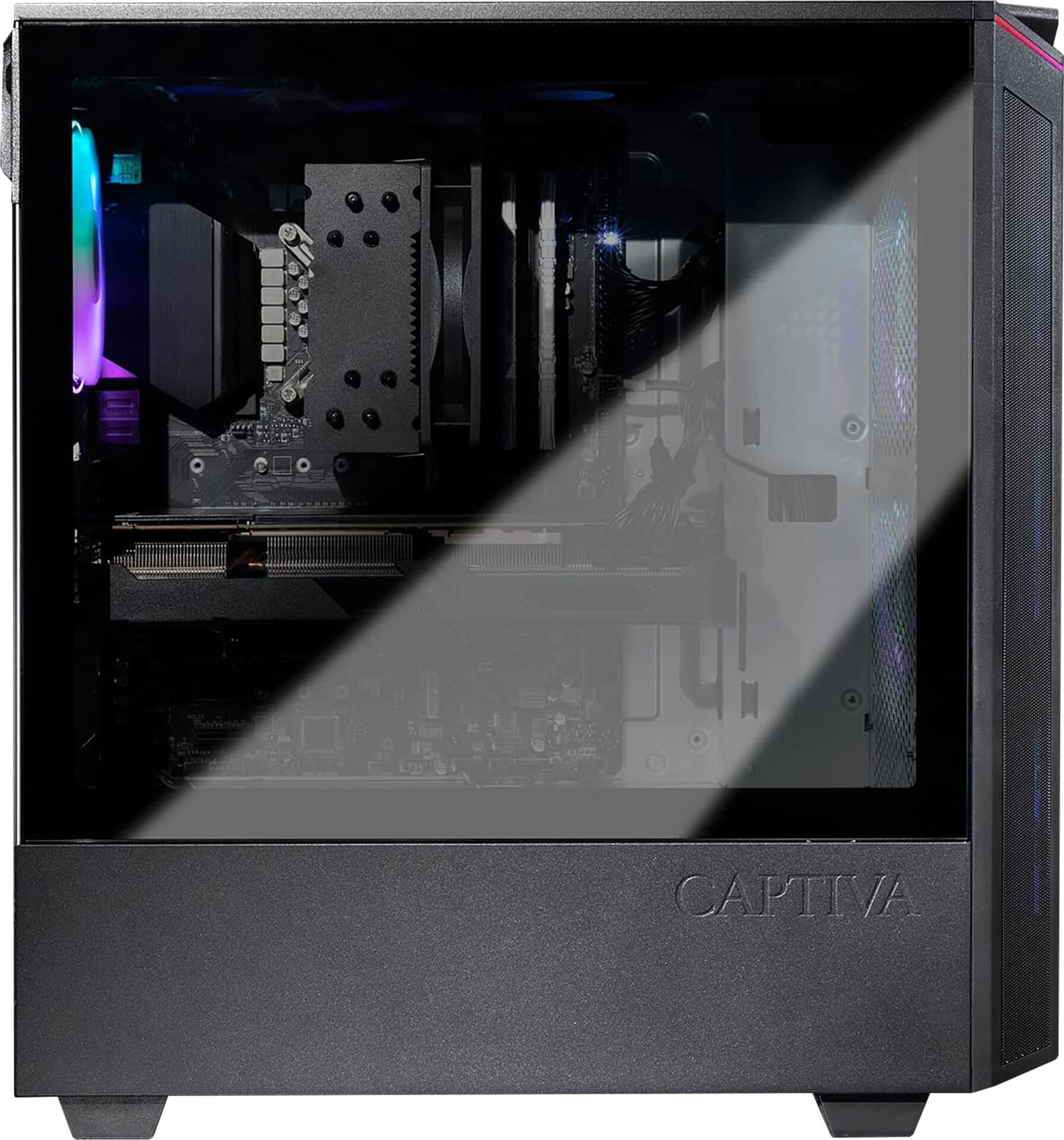 Captiva I67-559 PC Tower Intel® Core i7 i7-12700KF 16 GB DDR4-SDRAM 1 TB SSD NVIDIA GeForce RTX 3050 Schwarz (67559) von Captiva