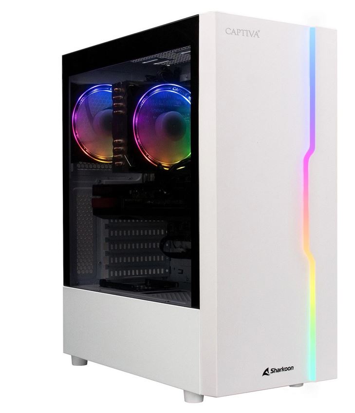 Captiva PC Advanced Gaming I78-335 (i5-12400F/RTX3050 8GB GDDR6/SSD 1TB/16384/GA/w/o OS) (78335) von Captiva