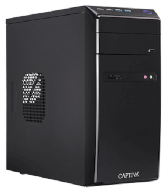 Captiva Power Starter I62-169 AMD Ryzen 3 Pro 4300GE, 8GB RAM, 480GB SSD, Radeon Grafik, A520, DOS von Captiva