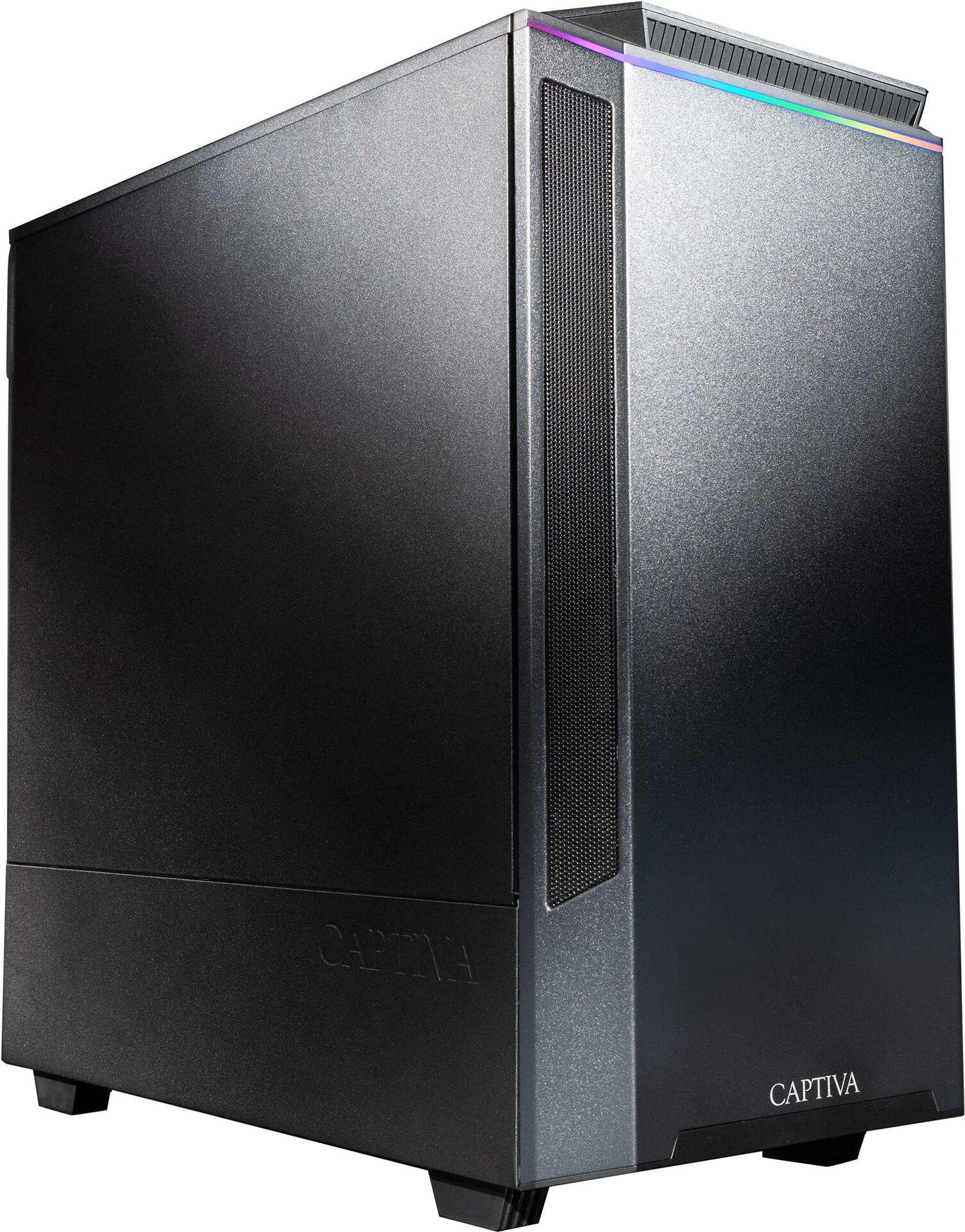 Captiva Workstation I74-709 Intel® Core i9 i9-12900K 64 GB DDR4-SDRAM 1 TB SSD Windows 11 Pro PC Schwarz (74709) von Captiva