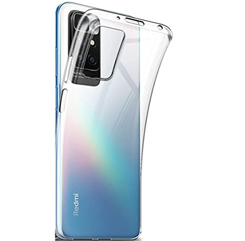 CAPTOR Transparente Handyhülle für Xiaomi Redmi 10, TPU-Silikon, flexibel, weich und dünn, Kameraschutz von hoher Qualität mit erhöhtem Rand für Bildschirm und Kamera CAPTOR Transparente Handyhülle für Xiaomi Redmi 10, TPU-Silikon, flexibel, weich und dünn, Kameraschutz von hoher Qualität mit erhöhtem Rand für Bildschirm und Kamera von Captor