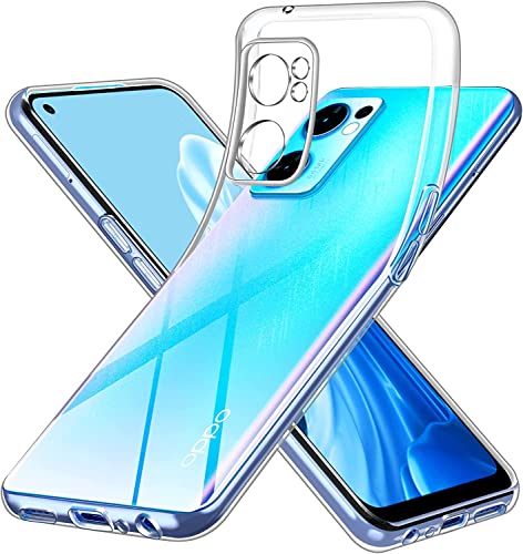 CAPTOR Transparente Handyhülle für Oppo Find X5 Lite 5G, TPU-Schutzhülle aus weichem und dünnem Silikon, hohe Qualität mit erhöhtem Rand für Bildschirm und Kameraschutz CAPTOR Transparente Handyhülle für Oppo Find X5 Lite 5G, TPU-Schutzhülle aus weichem und dünnem Silikon, hohe Qualität mit erhöhtem Rand für Bildschirm und Kameraschutz von Captor