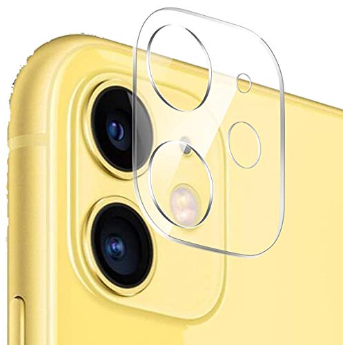 Captor Displayschutzfolie für Kamera-Modul für iPhone 11, gehärtetes Glas, Härtegrad 9H, Rückseite von Captor