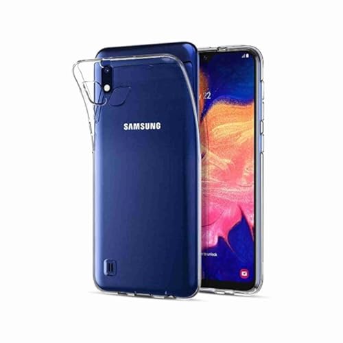Captor Handyhülle kompatibel mit Samsung Galaxy A10, TPU, transparent, flexibel, weich, dünn, Rundum-Schutz mit erhöhtem Rand für Display und Kamera Captor Handyhülle kompatibel mit Samsung Galaxy A10, TPU, transparent, flexibel, weich, dünn, Rundum-Schutz mit erhöhtem Rand für Display und Kamera von Captor
