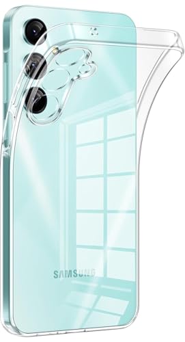 Captor Samsung Galaxy A16 Hülle Transparentes TPU-silikon Case, Dünn & Weich, Stoß- & Kratzfest, Anti-vergilbung, Kamera- & Displayschutz, Flexibles Clear Cover Samsung A16 Hülle Captor Samsung Galaxy A16 Hülle Transparentes TPU-silikon Case, Dünn & Weich, Stoß- & Kratzfest, Anti-vergilbung, Kamera- & Displayschutz, Flexibles Clear Cover Samsung A16 Hülle von Captor