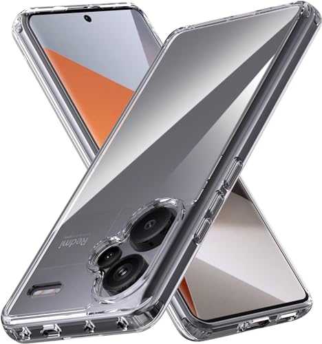 Captor Transparente Abdeckung für Xiaomi Redmi Note 13 Pro Plus / 13 Pro + 5G, weiche und dünne Flexible TPU-Silikonhülle, hohe Qualität mit erhöhtem Rand für Bildschirm- und Kameraschutz Captor Transparente Abdeckung für Xiaomi Redmi Note 13 Pro Plus / 13 Pro + 5G, weiche und dünne Flexible TPU-Silikonhülle, hohe Qualität mit erhöhtem Rand für Bildschirm- und Kameraschutz von Captor