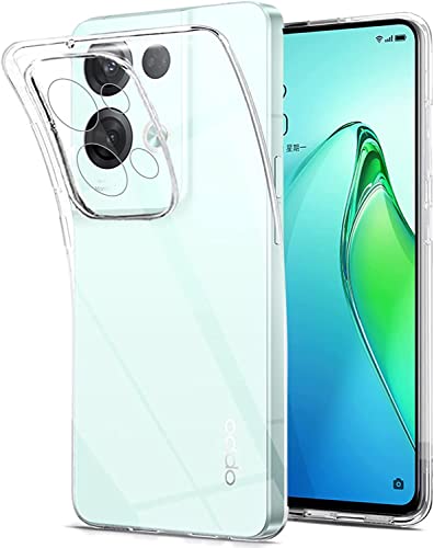 Captor Transparente Handyhülle für Oppo Reno 8 5G, TPU-Schutzhülle aus weichem und dünnem Silikon, hohe Qualität mit erhöhter Kante für Bildschirm und Kameraschutz Captor Transparente Handyhülle für Oppo Reno 8 5G, TPU-Schutzhülle aus weichem und dünnem Silikon, hohe Qualität mit erhöhter Kante für Bildschirm und Kameraschutz von Captor