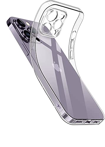 Captor Transparente Handyhülle für iPhone 13 Pro Max 6,7 Zoll, TPU-Schutzhülle aus weichem Silikon, hohe Qualität mit erhöhtem Rand für Bildschirm und Kameraschutz Captor Transparente Handyhülle für iPhone 13 Pro Max 6,7 Zoll, TPU-Schutzhülle aus weichem Silikon, hohe Qualität mit erhöhtem Rand für Bildschirm und Kameraschutz von Captor
