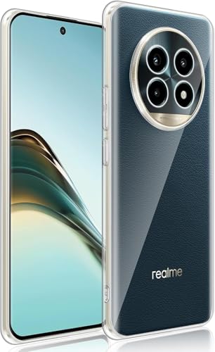 Captor Transparente Schutzhülle für Realme 13 Pro / 13 Pro Plus, TPU-Schutzhülle aus flexiblem weichem und dünnem Silikon, Schutz mit erhöhtem Rand für Bildschirm und Kamera Captor Transparente Schutzhülle für Realme 13 Pro / 13 Pro Plus, TPU-Schutzhülle aus flexiblem weichem und dünnem Silikon, Schutz mit erhöhtem Rand für Bildschirm und Kamera von Captor