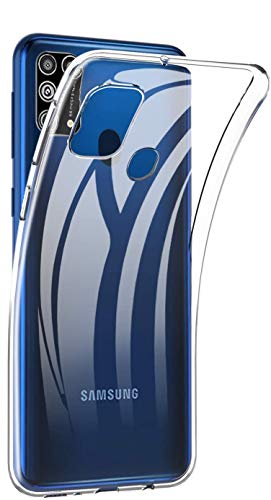 Captor Transparente Schutzhülle für Samsung Galaxy M31, aus flexiblem TPU-Silikon, weich und dünn, Schutz für Bildschirm und Kamera Captor Transparente Schutzhülle für Samsung Galaxy M31, aus flexiblem TPU-Silikon, weich und dünn, Schutz für Bildschirm und Kamera von Captor