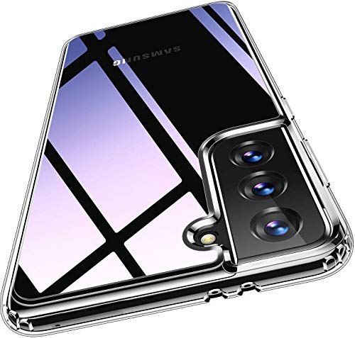 Captor Transparente Schutzhülle für Samsung S21, Durchsichtige Handyhülle aus flexiblem TPU-Silikon, weich und dünn, mit erhöhtem Rand für Bildschirm und Kamera Captor Transparente Schutzhülle für Samsung S21, Durchsichtige Handyhülle aus flexiblem TPU-Silikon, weich und dünn, mit erhöhtem Rand für Bildschirm und Kamera von Captor