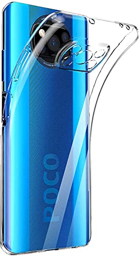 Captor Transparente Schutzhülle für Xiaomi Poco X3 / X3 PRO, Durchsichtige Handyhülle aus flexiblem TPU-Silikon, weich, dünn, hoher Schutz mit erhöhtem Rand für Bildschirm und Kamera Captor Transparente Schutzhülle für Xiaomi Poco X3 / X3 PRO, Durchsichtige Handyhülle aus flexiblem TPU-Silikon, weich, dünn, hoher Schutz mit erhöhtem Rand für Bildschirm und Kamera von Captor
