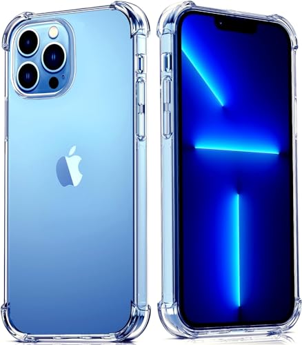 Captor Schutzhülle für iPhone 13 Pro Max, transparent, stoßfest, flexibel, weiches Silikon, TPU, Stoßfänger, Stoßdämpfung Captor Schutzhülle für iPhone 13 Pro Max, transparent, stoßfest, flexibel, weiches Silikon, TPU, Stoßfänger, Stoßdämpfung von Captor