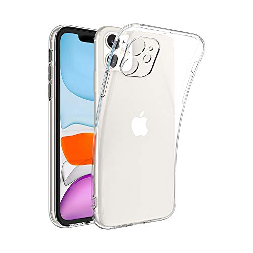 Captor iPhone 11 Hülle Weiches TPU Transparente Silikon Flexibel und Dünn Schutz mit Erhöhtem Rand Bildschirm- und Kameraschutz Captor iPhone 11 Hülle Weiches TPU Transparente Silikon Flexibel und Dünn Schutz mit Erhöhtem Rand Bildschirm- und Kameraschutz von Captor