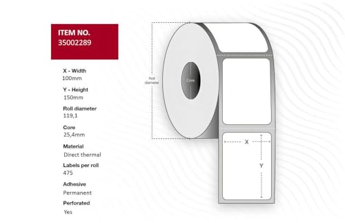 Capture Label 100 x 150 – Core 25,4 von Capture