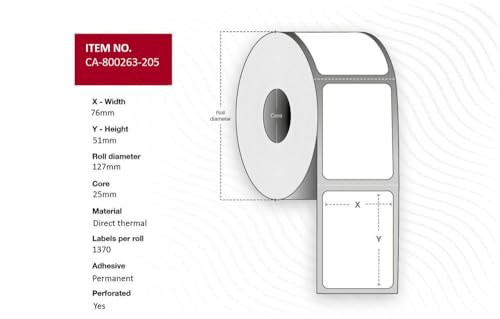 Capture Label 76 x 51 mm, Kern 25 mm von Capture