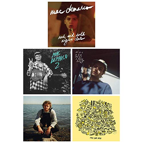 Mac Demarco: Complete Studio Album Discography 12", 33rpm Vinyl Record Collection (Rock And Roll Night Club / 2 / Salad Days / Another One / This Old Dog) - Includes Digital Album Download Cards! von Captured Tracks