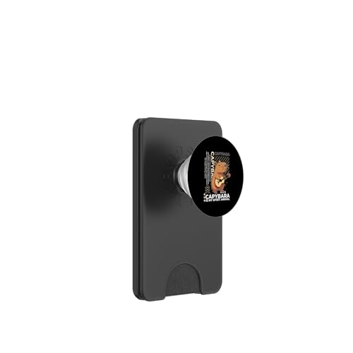 Capybara Is My Spirit Tier Kawaii Cartoon Lustige Capybaras PopSockets PopWallet für MagSafe von Capybara Birthday Decorations Designs