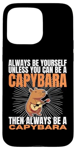 Sei immer du selbst, es sei denn, du kannst ein Capybara sein Hülle für iPhone 15 Pro Max Sei immer du selbst, es sei denn, du kannst ein Capybara sein Hülle für iPhone 15 Pro Max von Capybara Birthday Decorations Designs