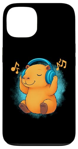 DJ Capybara Kopfhörer Musikliebhaber Hülle für iPhone 13 von Capybara Lover Tees Co.