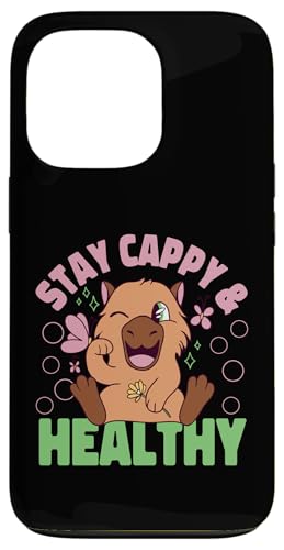 Capybara: Bleib Capy und gesund Hülle für iPhone 13 Pro Capybara: Bleib Capy und gesund Hülle für iPhone 13 Pro von Capybara Rodent Cute Animal Designs
