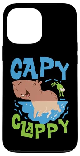 Capybara: Capy Clappy Hülle für iPhone 13 Pro Max Capybara: Capy Clappy Hülle für iPhone 13 Pro Max von Capybara Rodent Cute Animal Designs