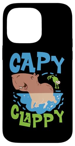 Capybara: Capy Clappy Hülle für iPhone 14 Pro Max Capybara: Capy Clappy Hülle für iPhone 14 Pro Max von Capybara Rodent Cute Animal Designs