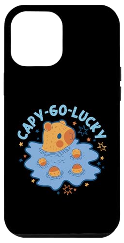 Capybara: Capy-Go-Lucky Hülle für iPhone 12 Pro Max Capybara: Capy-Go-Lucky Hülle für iPhone 12 Pro Max von Capybara Rodent Cute Animal Designs