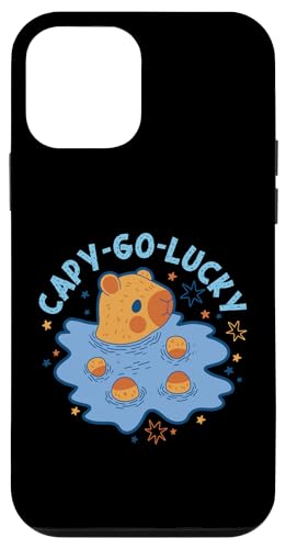 Capybara: Capy-Go-Lucky Hülle für iPhone 12 mini Capybara: Capy-Go-Lucky Hülle für iPhone 12 mini von Capybara Rodent Cute Animal Designs