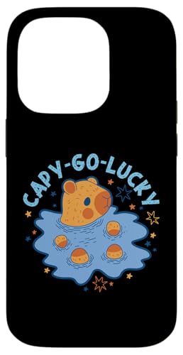 Capybara: Capy-Go-Lucky Hülle für iPhone 14 Pro Capybara: Capy-Go-Lucky Hülle für iPhone 14 Pro von Capybara Rodent Cute Animal Designs