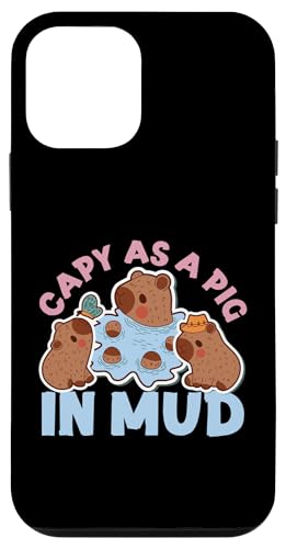 Capybara: Capy als Schwein im Schlamm Hülle für iPhone 12 mini Capybara: Capy als Schwein im Schlamm Hülle für iPhone 12 mini von Capybara Rodent Cute Animal Designs