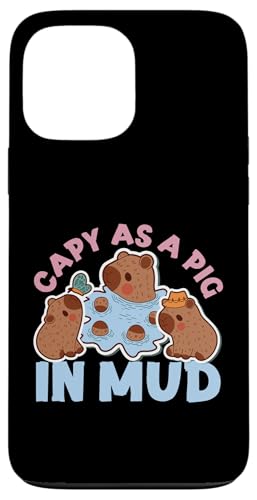 Capybara: Capy als Schwein im Schlamm Hülle für iPhone 13 Pro Max Capybara: Capy als Schwein im Schlamm Hülle für iPhone 13 Pro Max von Capybara Rodent Cute Animal Designs