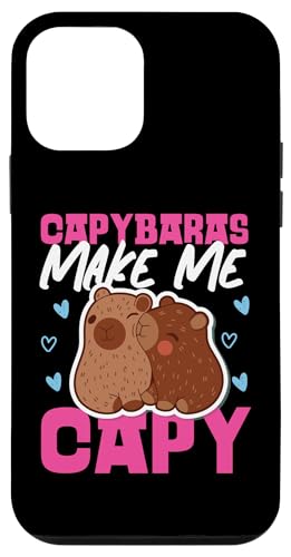 Capybara: Capybaras Make Me Capy Hülle für iPhone 12 mini Capybara: Capybaras Make Me Capy Hülle für iPhone 12 mini von Capybara Rodent Cute Animal Designs