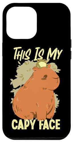 Capybara: Das ist mein Capy Face Hülle für iPhone 12 Pro Max Capybara: Das ist mein Capy Face Hülle für iPhone 12 Pro Max von Capybara Rodent Cute Animal Designs