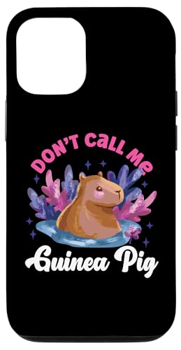 Capybara: Don't Call Me Meerschweinchen Hülle für iPhone 12/12 Pro Capybara: Don't Call Me Meerschweinchen Hülle für iPhone 12/12 Pro von Capybara Rodent Cute Animal Designs