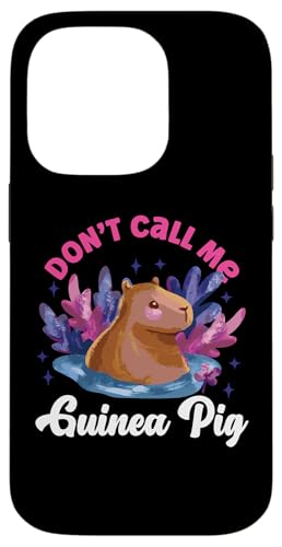 Capybara: Don't Call Me Meerschweinchen Hülle für iPhone 14 Pro Capybara: Don't Call Me Meerschweinchen Hülle für iPhone 14 Pro von Capybara Rodent Cute Animal Designs