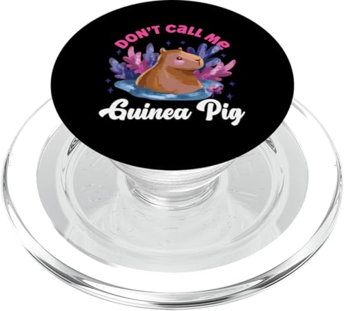 Capybara: Don't Call Me Meerschweinchen PopSockets PopGrip für MagSafe Capybara: Don't Call Me Meerschweinchen PopSockets PopGrip für MagSafe von Capybara Rodent Cute Animal Designs