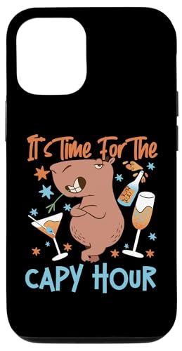 Capybara: Es ist Zeit für die Capy Hour Hülle für iPhone 12/12 Pro Capybara: Es ist Zeit für die Capy Hour Hülle für iPhone 12/12 Pro von Capybara Rodent Cute Animal Designs