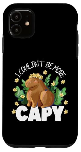 Capybara: Ich könnte nicht mehr Capy sein Hülle für iPhone 11 Capybara: Ich könnte nicht mehr Capy sein Hülle für iPhone 11 von Capybara Rodent Cute Animal Designs