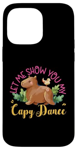 Capybara: Lass mich dir meinen Capy Dance zeigen Hülle für iPhone 14 Pro Max Capybara: Lass mich dir meinen Capy Dance zeigen Hülle für iPhone 14 Pro Max von Capybara Rodent Cute Animal Designs