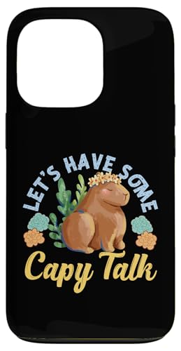Capybara: Lass uns etwas Capy Talk führen Hülle für iPhone 13 Pro Capybara: Lass uns etwas Capy Talk führen Hülle für iPhone 13 Pro von Capybara Rodent Cute Animal Designs