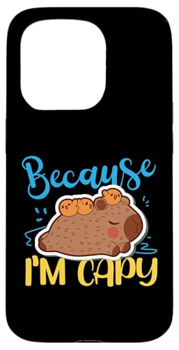 Capybara: Weil ich Capy bin Hülle für iPhone 15 Pro Capybara: Weil ich Capy bin Hülle für iPhone 15 Pro von Capybara Rodent Cute Animal Designs