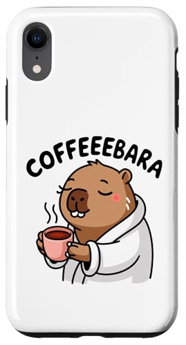 Capybara Coffee Coffeebara Tierliebhaber Zoo Jungen Mädchen Hülle für iPhone XR Capybara Coffee Coffeebara Tierliebhaber Zoo Jungen Mädchen Hülle für iPhone XR von CapybaraAxis1