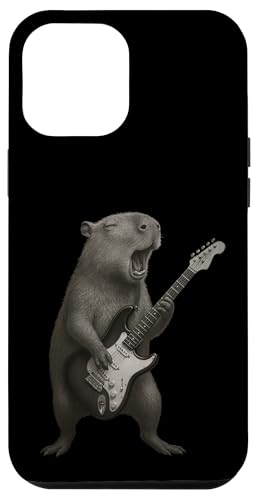 Capybara E-Gitarrist, Musikliebhaber, Jungen und Mädchen Hülle für iPhone 12 Pro Max Capybara E-Gitarrist, Musikliebhaber, Jungen und Mädchen Hülle für iPhone 12 Pro Max von CapybaraAxis1