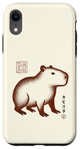 Capybara Japan Tierliebhaber Zoo Japanischer Kanji Jungen Mädchen Hülle für iPhone XR Capybara Japan Tierliebhaber Zoo Japanischer Kanji Jungen Mädchen Hülle für iPhone XR von CapybaraAxis1